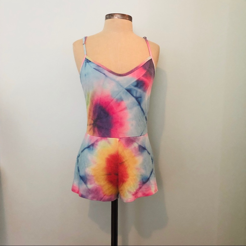 Wildfox Tie Dye Romper